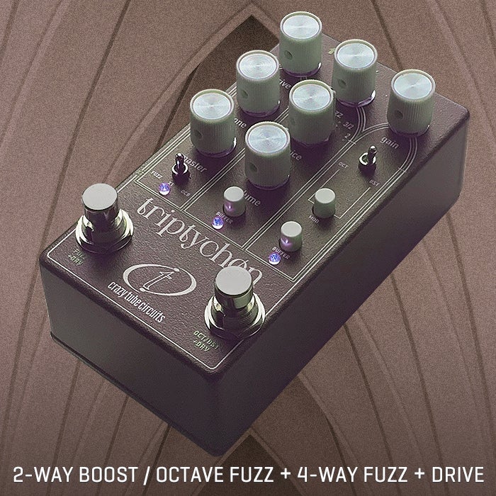 新製品】 Crazy Tube Circuits / Triptychon AMP IN A BOX/FUZZ