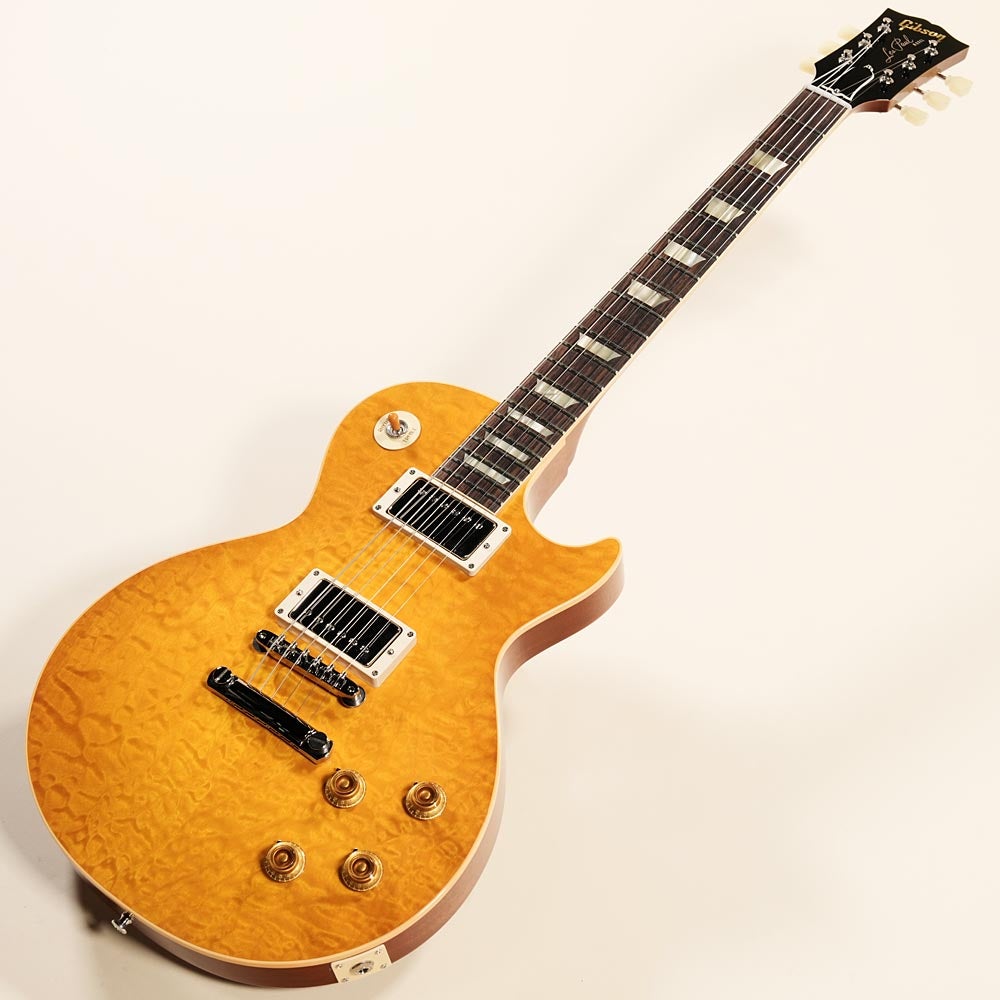 Gibson Custom / M2M 1959 Les Paul Standard 3A Quilt Gloss Lemon Burst【시부야점】《장기 매장 전시품 약간 흠집 아울렛 특가》《시부야점 세일》 사진 2