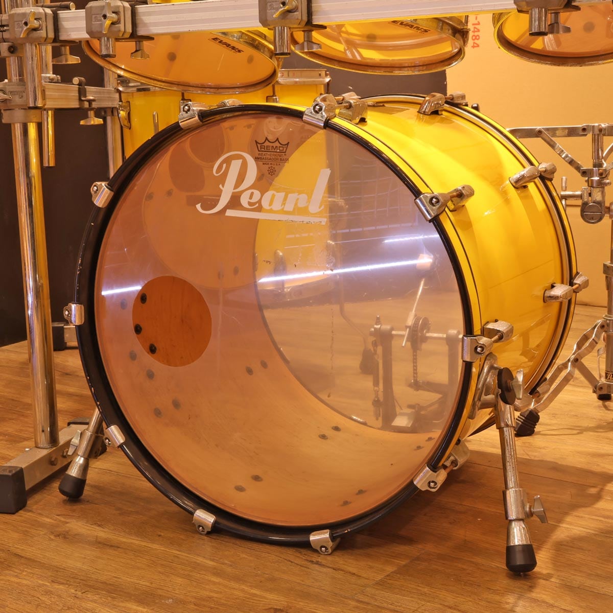 中古】PEARL / MIJ BX Standard Birch Drum Set Yellow Flash with