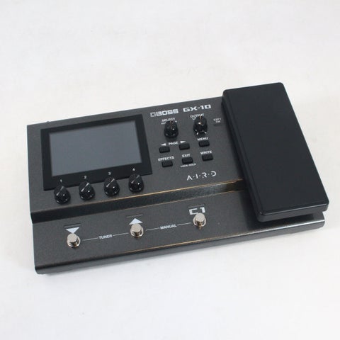 BOSS マルチエフェクター GX-10 新古品 BOSS GX-10 ポータブルマルチエフェクター ボス 【 イオンモール佐久平