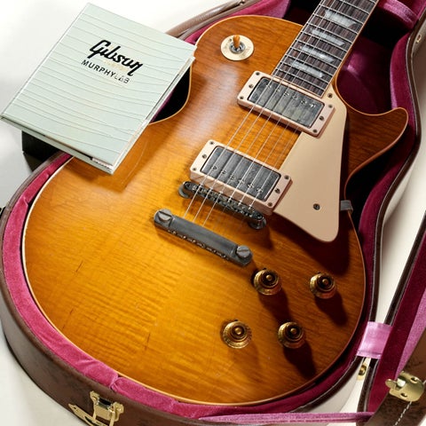 Gibson Custom / Japan Limited Run 1959 Les Paul Standard Light Aged Golden Poppy Burst【渋谷店】