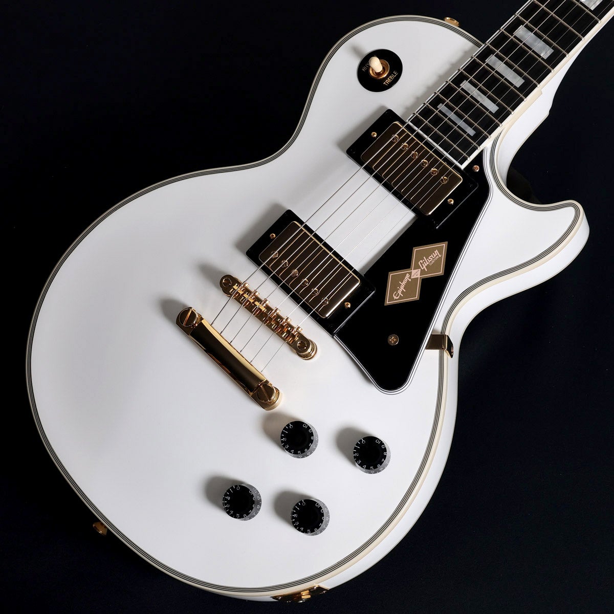 Epiphone / Inspired by Gibson Custom Les Paul Custom Alpine White
