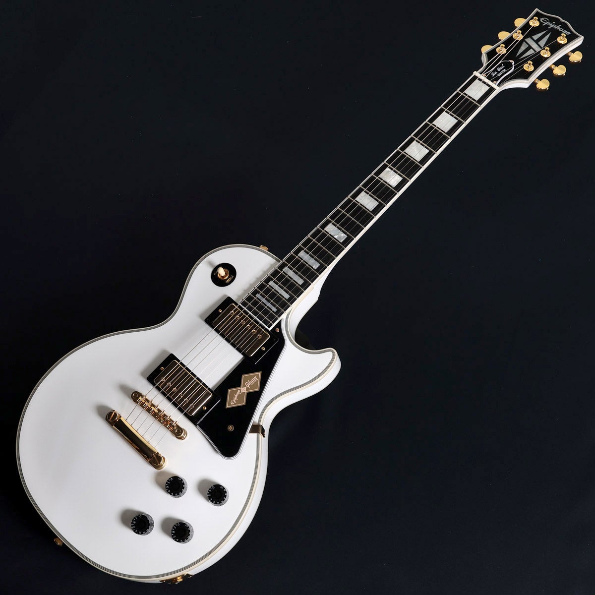 Epiphone / Inspired by Gibson Custom Les Paul Custom Alpine White