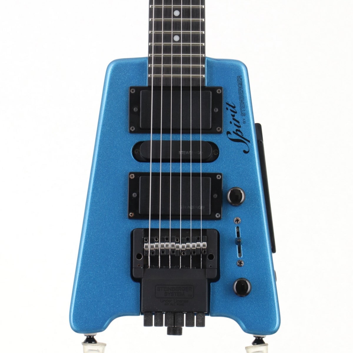 STEINBERGER Spirit GT-PRO ストリングアダプター付 中古】Spirit By Steinberger / GT-PRO Deluxe Frost Blue w/String