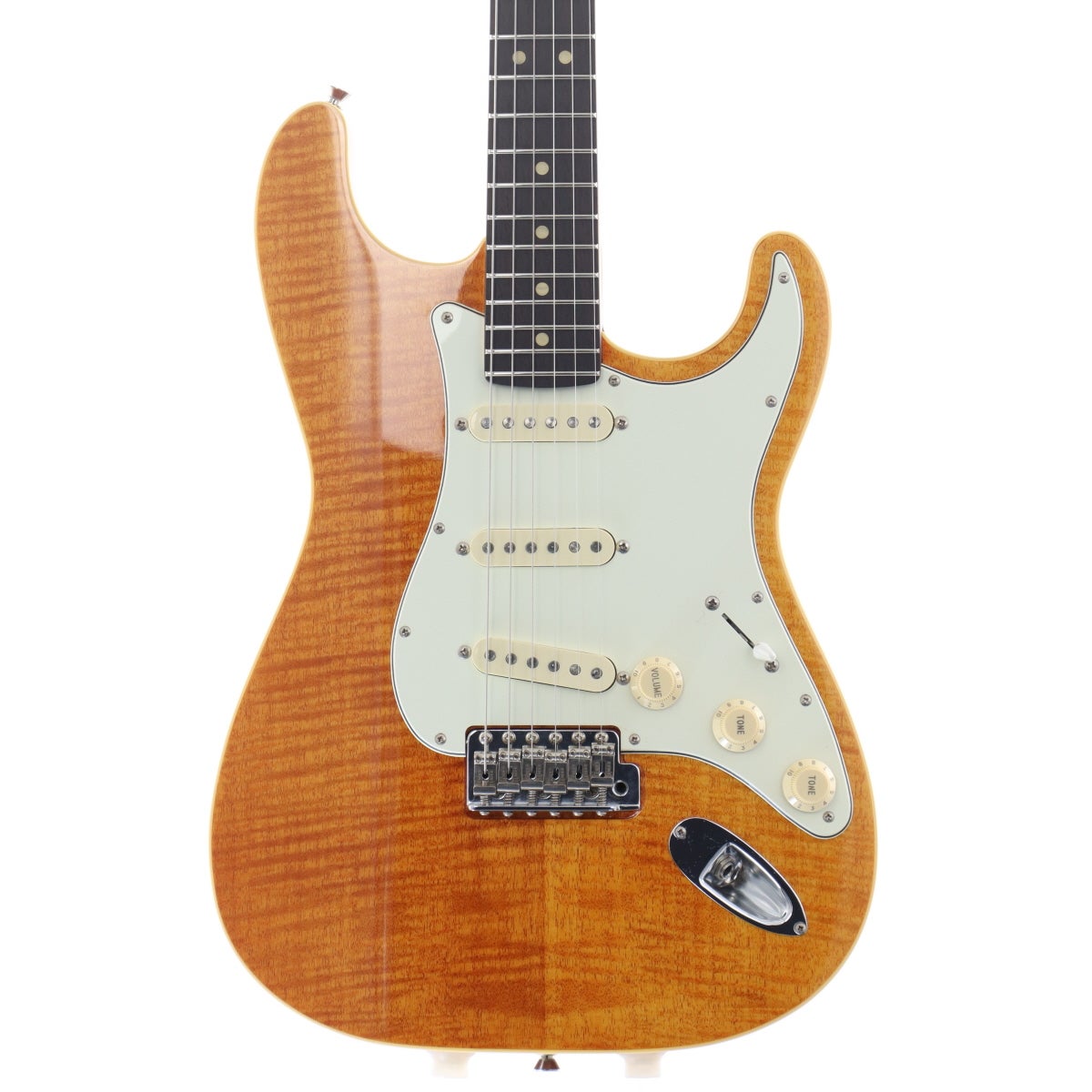 その他 amber 中古】FENDER JAPAN (-2015) / AST-110DMC mod FLA Flame Amber 【福岡