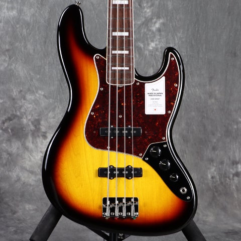 Fender / Made in Japan Traditional L60s Jazz Bass Rosewood Fingerboard 3-Color Sunburst フェンダー [25年3月追加モデル]【3.65kg】[S/N JD26010867]