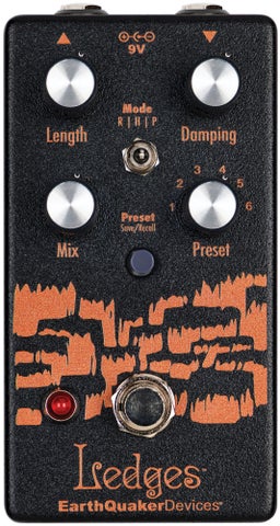 EarthQuaker Devices Ledges　リバーブ　 限定カラー EarthQuaker Devices Ledges（リバーブ）LEQD ｜イケベ楽器店 ギター