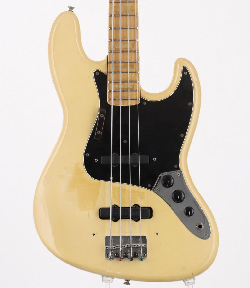 中古】Fender / 1976 JazzBass Olympic White【値下げ】 【展示処分