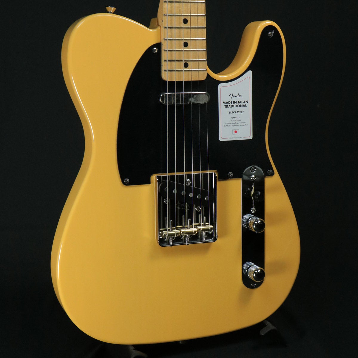 美品 Vintage ビンテージ Telecaster クリームイエロー 黄色 Fender / Made in Japan Traditional 50s Telecaster Maple