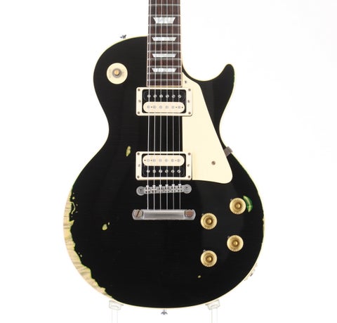 【中古】GIBSON CUSTOM / Historic Select 1959 Les Paul Standard Reissue Heavy Aged Ebony on Iguana 【福岡店】