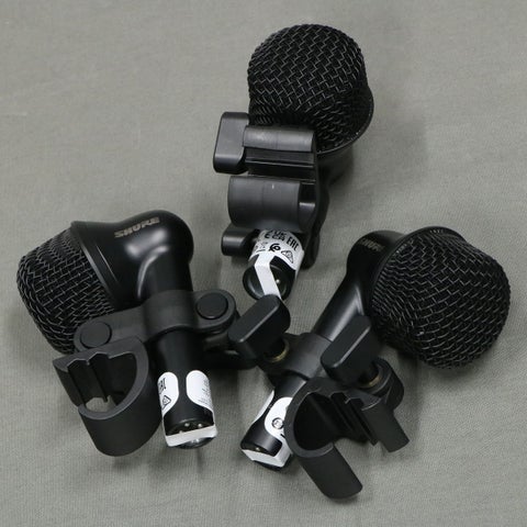 中古】 SHURE / Nexadyne 6 タム/スネアマイクロフォン 3本セット NXN6