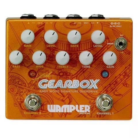 《購入特典有り》Wampler Pedals / Gear Box Andy Wood Signature Andy Woodシグネチャー オーバードライブペダル ワンプラーペダル【国内正規品】