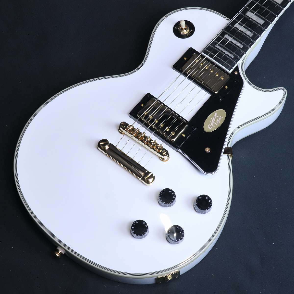 Epiphone / Inspired by Gibson Les Paul Custom Alpine White 【横浜