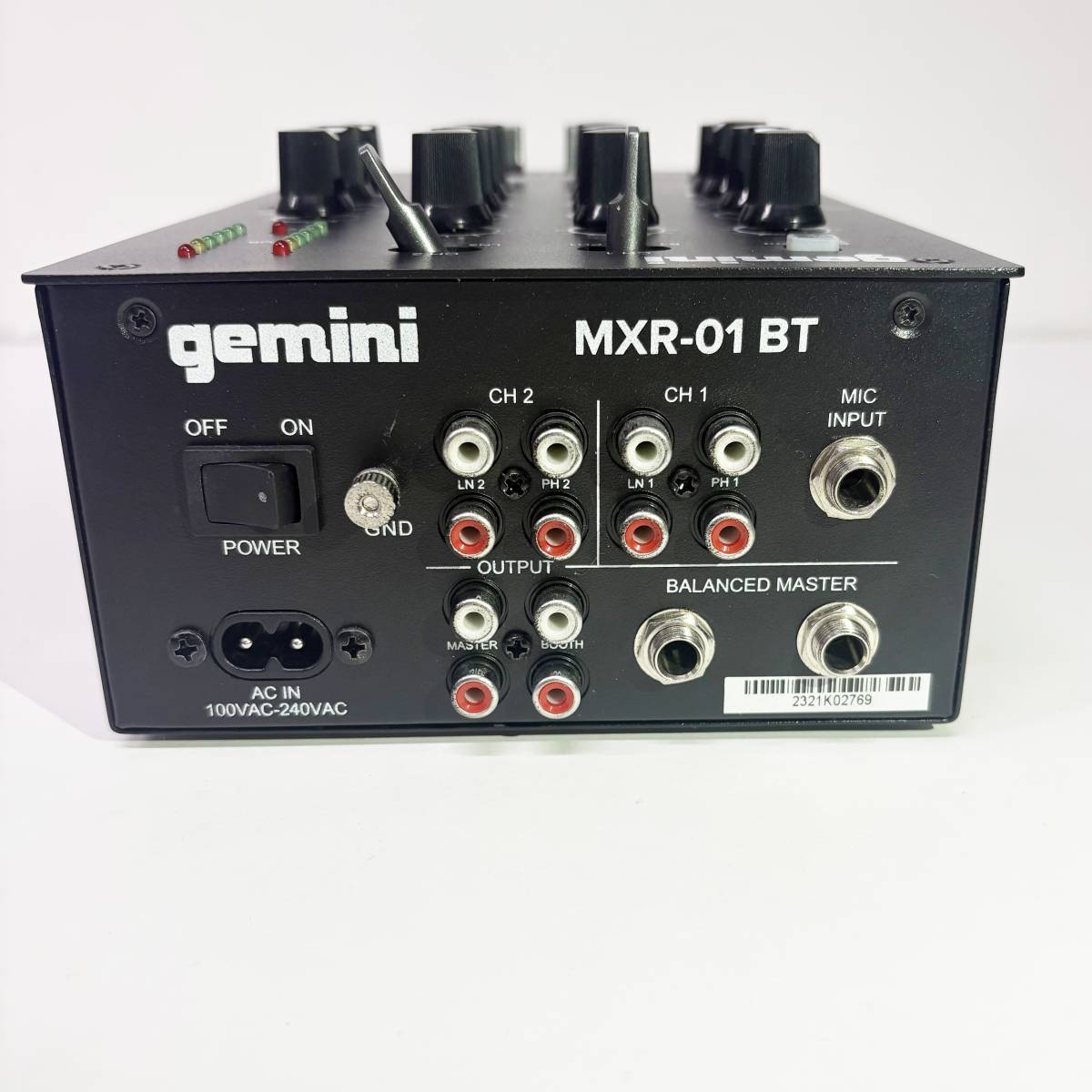 中古】GEMINI / MXR-01BT 【渋谷店】 | DJ用アナログミキサー