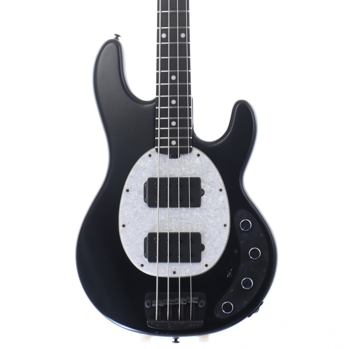 MUSIC MAN StingRay4 USA製　ハードケース付 中古】MUSIC MAN / Stingray 4 HH Stealth Black 【心斎橋店】 | MM