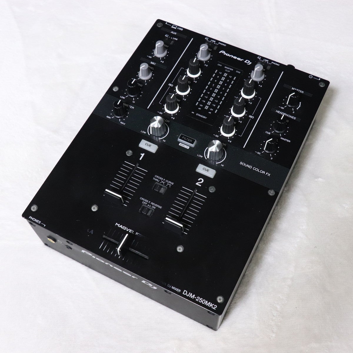 最終価格！美品！付属品完備！ pioneer djm 250mk2 djミキサー Pioneer DJ DJM-250MK2 rekordbox対応 2ch DJミキサー パイオニア