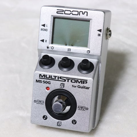 【中古美品】zoom ms-50g マルチストンプ 中古】ZOOM / MS-50G MultiStomp Guitar Pedal 【梅田店