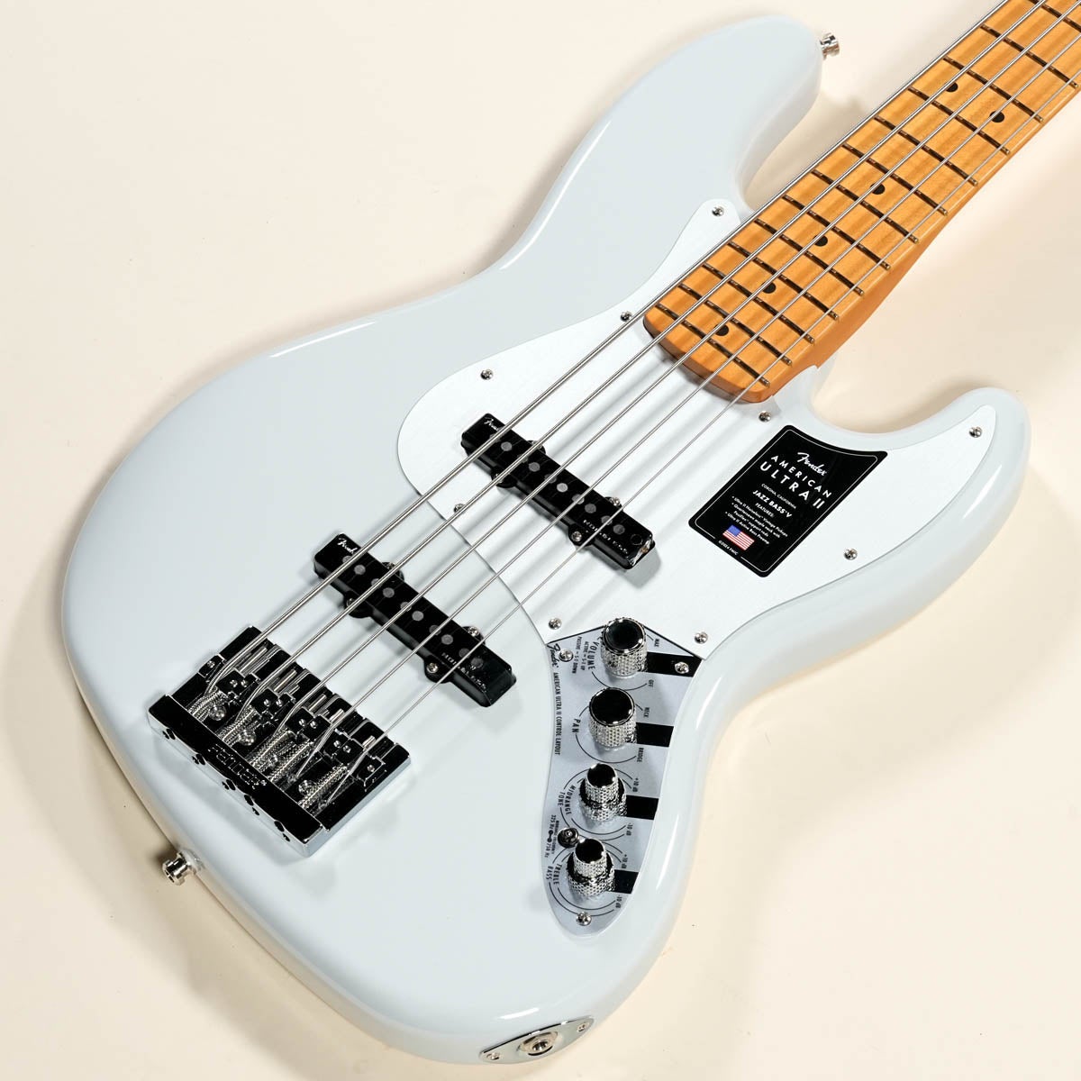 Fender / American Ultra II Jazz Bass V Maple Fingerboard Avalanche