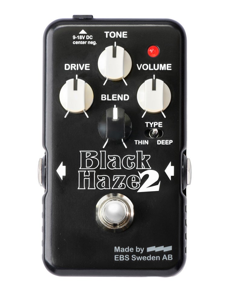 EBS l Drive ベースエフェクター 新製品】 [ベース用ドライブペダル] EBS / Black Haze 2 ベース用