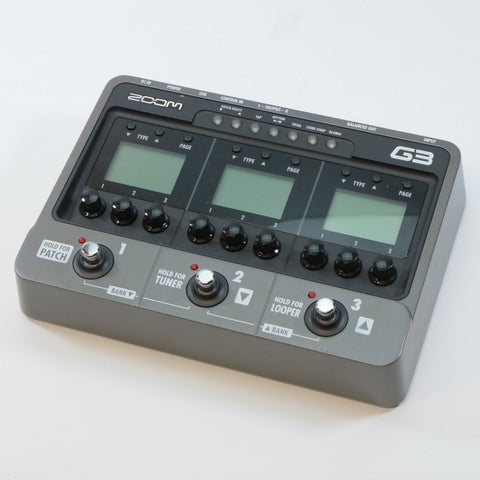 中古】ZOOM / G3 GutiarEffects&AmpSimulator マルチエフェクター