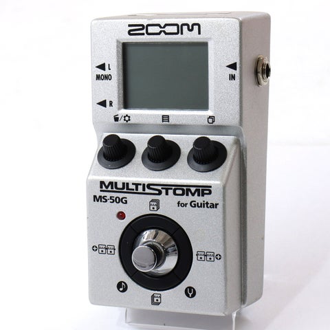 中古】ZOOM / MS-50G / MultiStomp 【池袋店】 | コンパクトタイプ