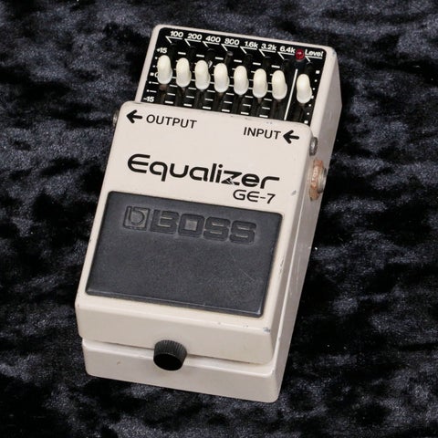 BOSS グライコ GE-7 1980年代 日本製 ACA電源 中古】BOSS / GE-7 Equalizer ACA/JPN 【新宿店】 | ギター用