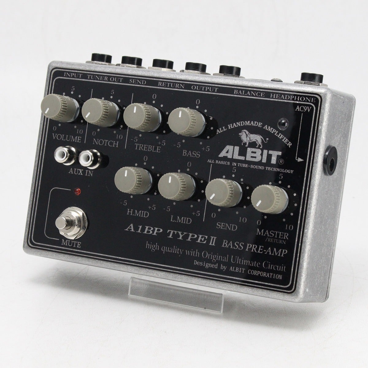 ALBIT ベース プリアンプ A1BP TYPEⅡ ACアダプター付き 中古】ALBIT / A1BP TYPE II 【御茶ノ水本店】 | プリアンプ/DI