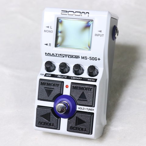 ZOOM / MS-50G+ MultiStomp Guitar Pedal マルチエフェクター ズーム