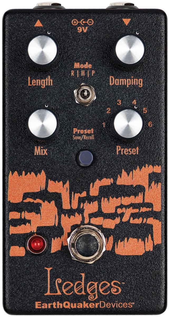 EarthQuaker Devices Ledges 新品同様品 台数限定リミテッド】EarthQuaker Devices / Ledges Black Amber