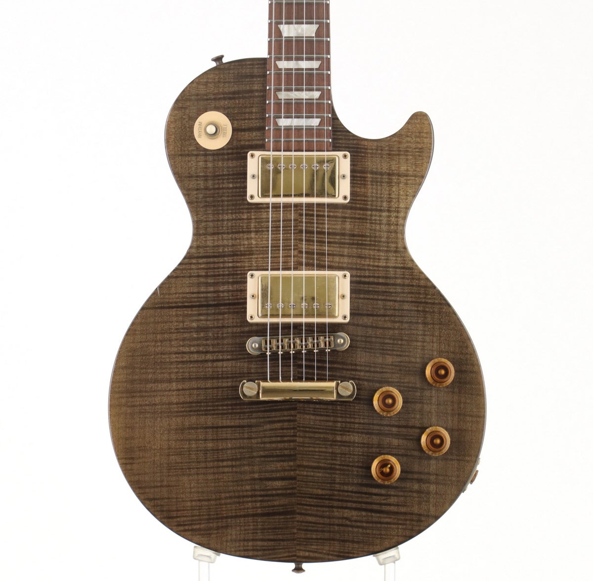 中古】GIBSON USA / Les Paul Studio Plus Transparent Black