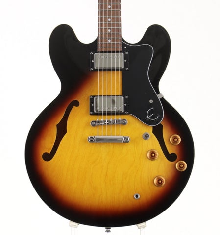 Epiphone Dot エピフォン セミアコースティックギター サンバースト 中古】EPIPHONE / DOT Vintage Sunburst 【御茶ノ水本店】 | セミアコ