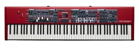 Nord Stage 4 88鍵 レッド Nord Stage 4 88-Key Keyboard | Guitar Center