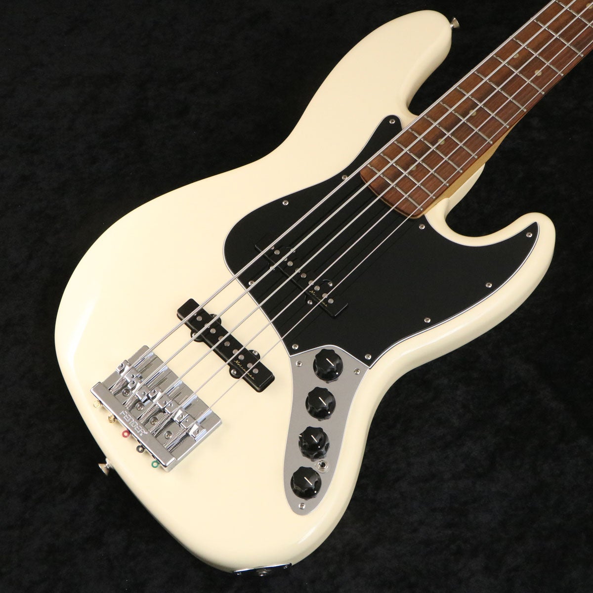 中古】FENDER MEXICO / Deluxe Active Jazz Bass V Olympic White
