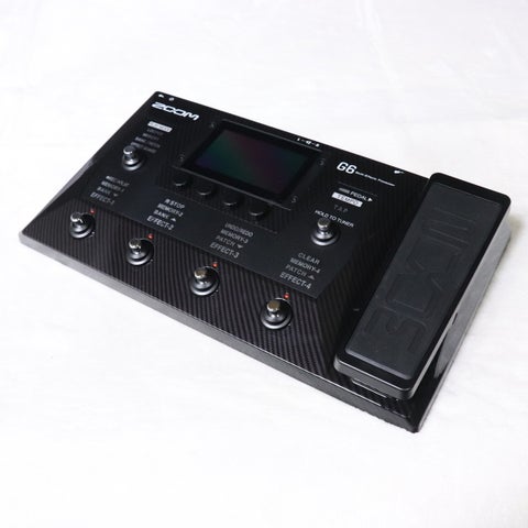 無償オンラインユーザー登録で安心の3年間製品保証】ZOOM / G6 Multi