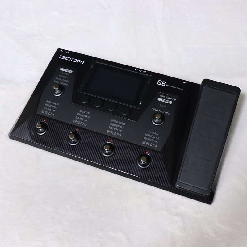 無償オンラインユーザー登録で安心の3年間製品保証】ZOOM / G6 Multi