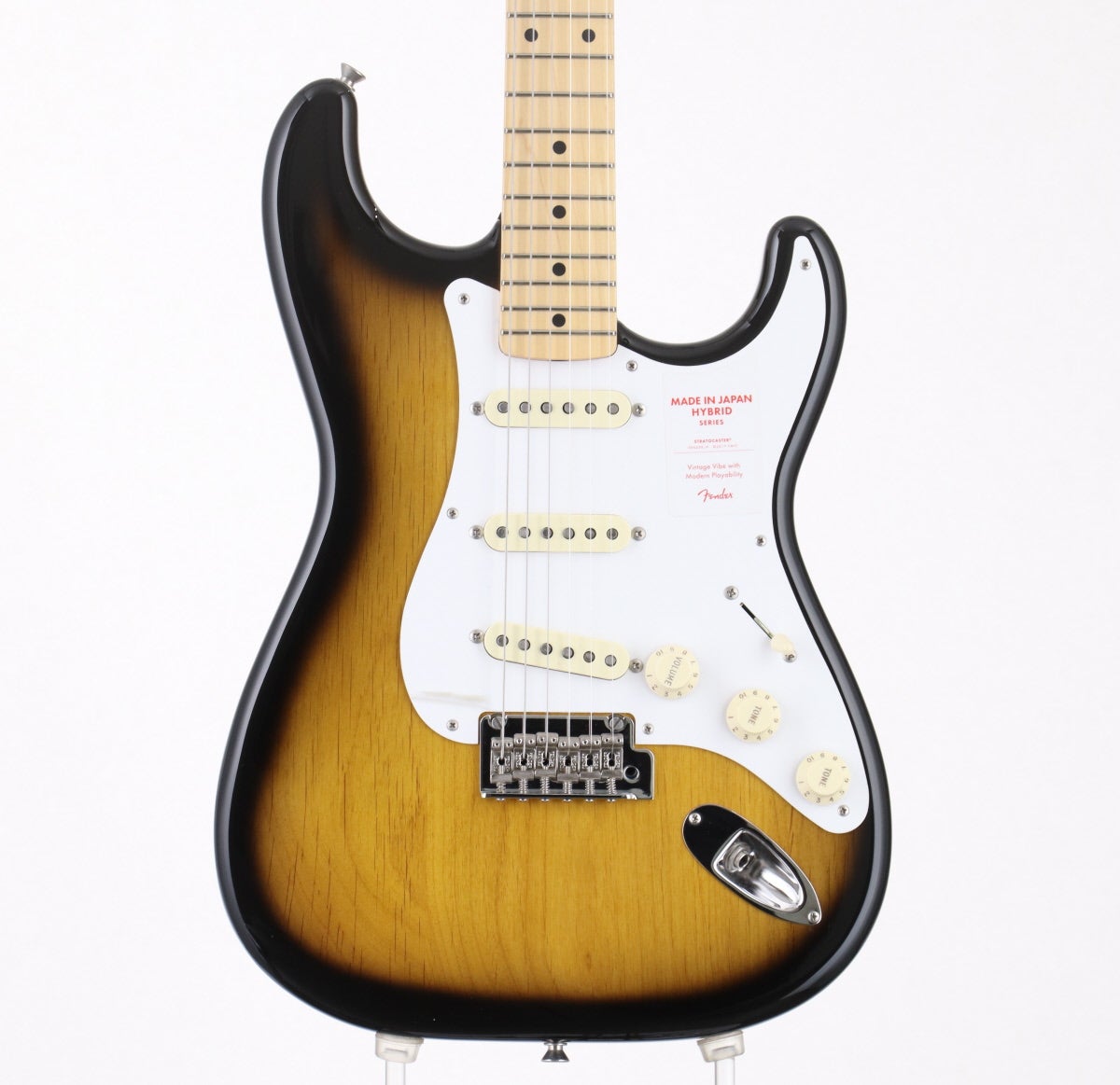 Fender MIJ Hybrid 50s ストラト カスタムショップ製PU変更 中古】FENDER MADE IN JAPAN / MIJ Hybrid '50s Stratocaster Tobacco