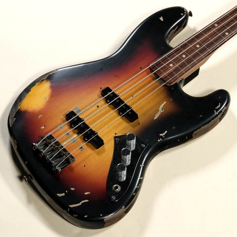 Fender Custom Shop / Jaco Pastorius Tribute Fretless Jazz Bass 3-Tone Sunburst 【渋谷店】