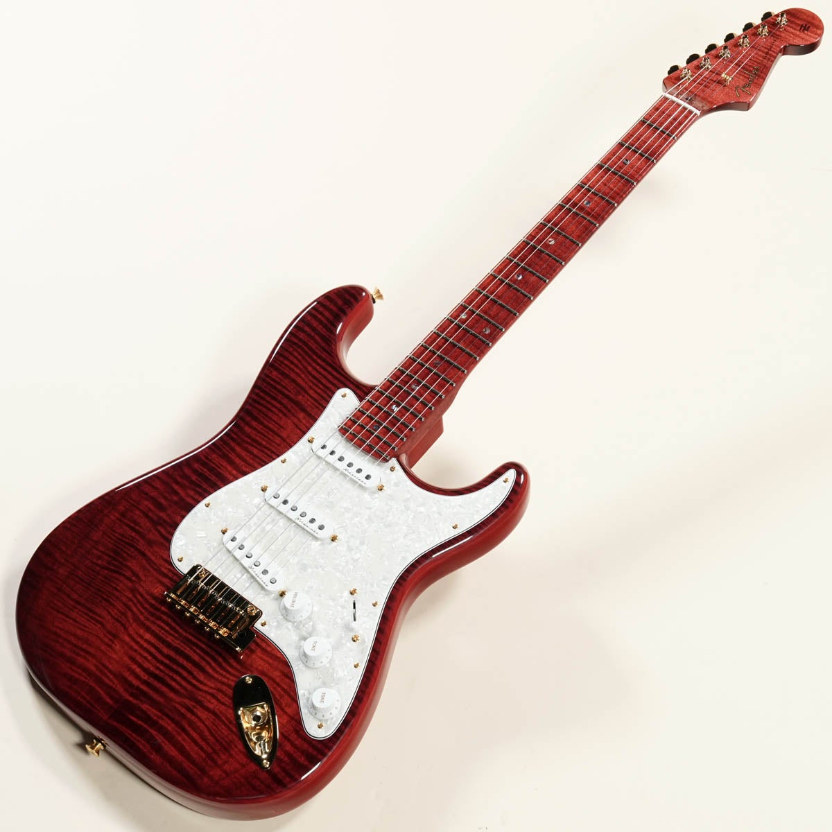Fender Custom Shop / Master Built Custom Stratocaster 4A Flame Maple Top NOS Trans Red by Kyle Mcmillin 【시부야 지점】[아울렛]《FCS 세일》《11월 8일까지 기간 한정 타임 세일》 사진 2
