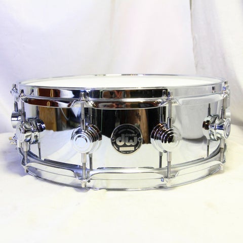【中古】DW / 90s COB Chrome Over Brass Snare 14×5 スネアドラム 【池袋店】