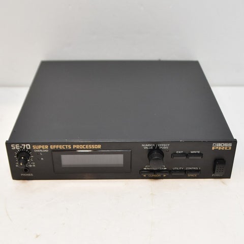 中古】BOSS / SE-70 / Super Effects Processor 【心斎橋店】 | ラック