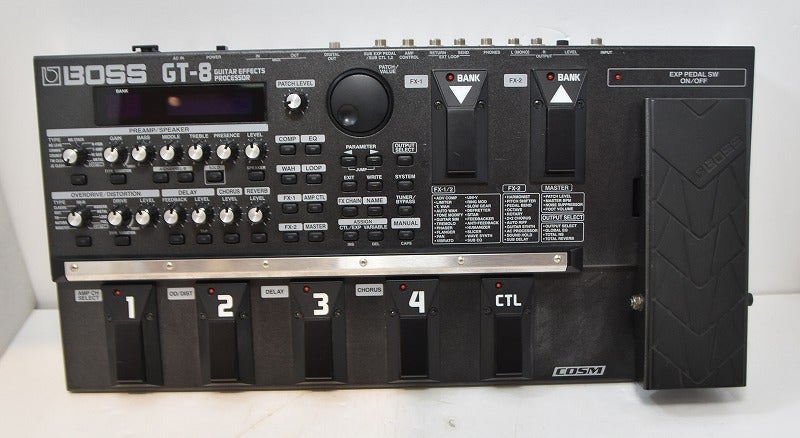 中古】BOSS / GT-8/Guiter Effects Processor 【心斎橋店】 | フロア