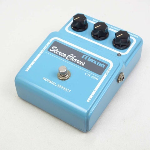 中古】Maxon / CS550 Stereo Chorus with AC Adapter コーラス 【横浜