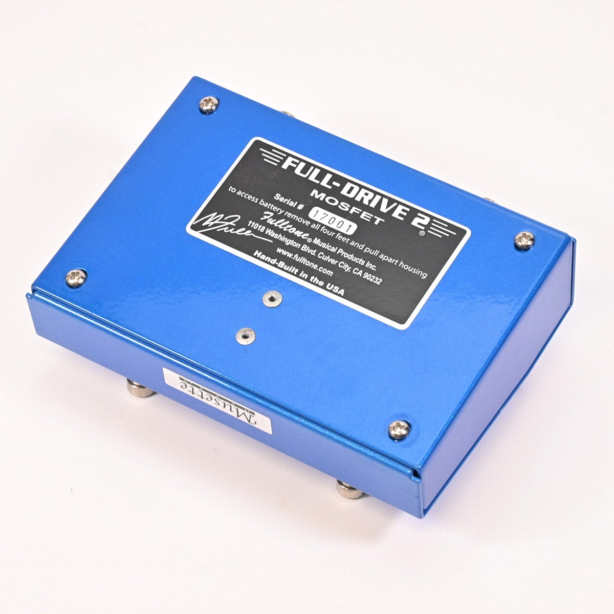 中古】Fulltone / Full-Drive2 MOSFET オーバードライブ 【名古屋栄店