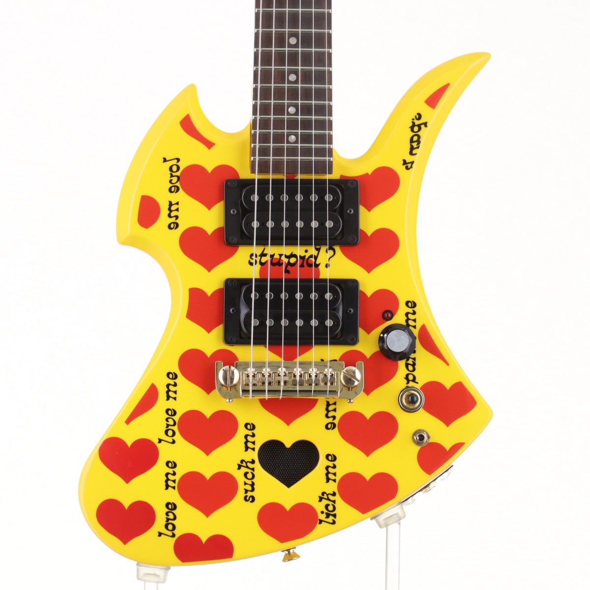 hide Fernandes イエローハート ジュニア フェルナンデス hideモデル