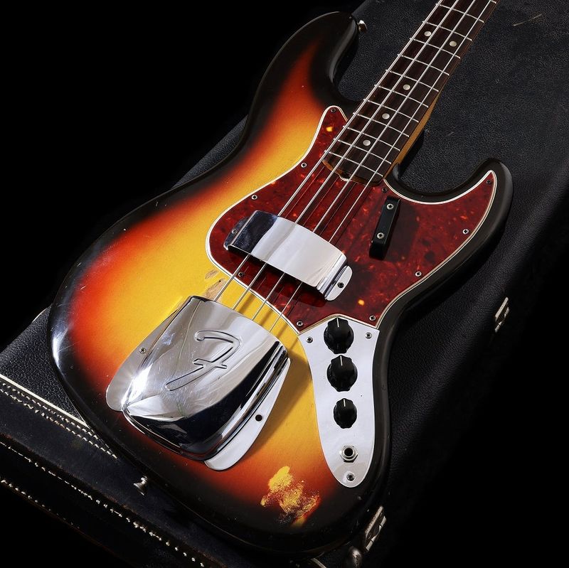 【Vintage】Fender / 1965 Jazz Bass 3-Color Sunburst 【御茶ノ水本店】【値下げ】