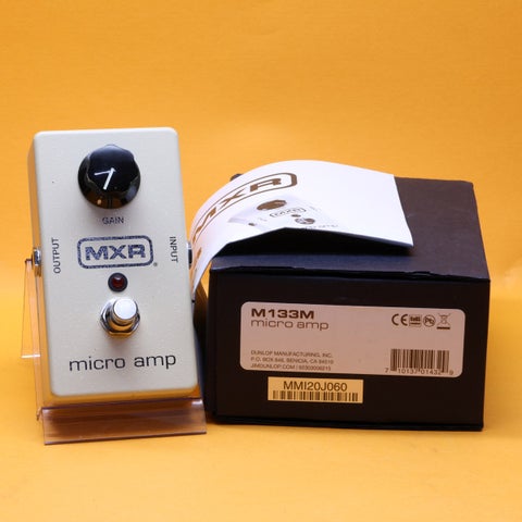 MXR / M133 Micro Amp マイクロアンプ ブースター/プリアンプ エム