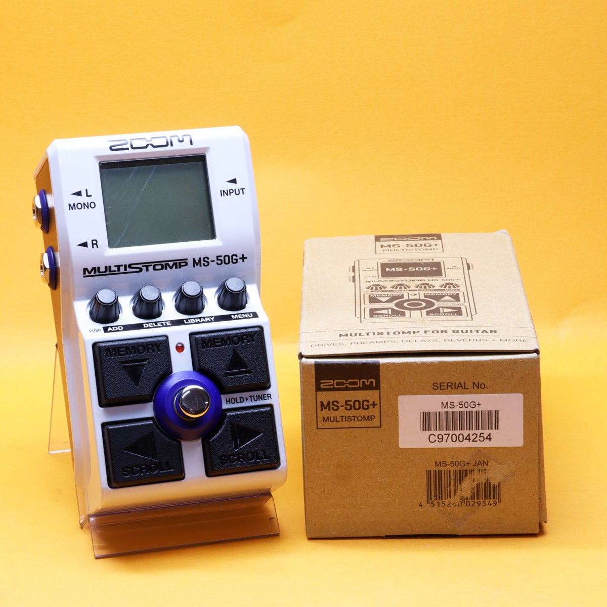 未使用 ZOOM MS-50G+ 中古】ZOOM / MS-50G+ MultiStomp 【福岡店】 | コンパクトタイプ