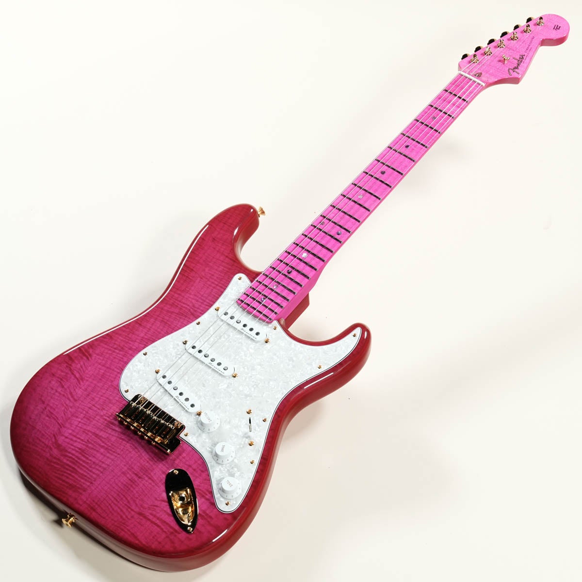 Fender Custom Shop / Master Built Custom Stratocaster 4A Flame Maple Top NOS Trans Pink by Kyle Mcmillin 【시부야 지점】《11월 8일까지 기간 한정 타임 세일》 사진 2