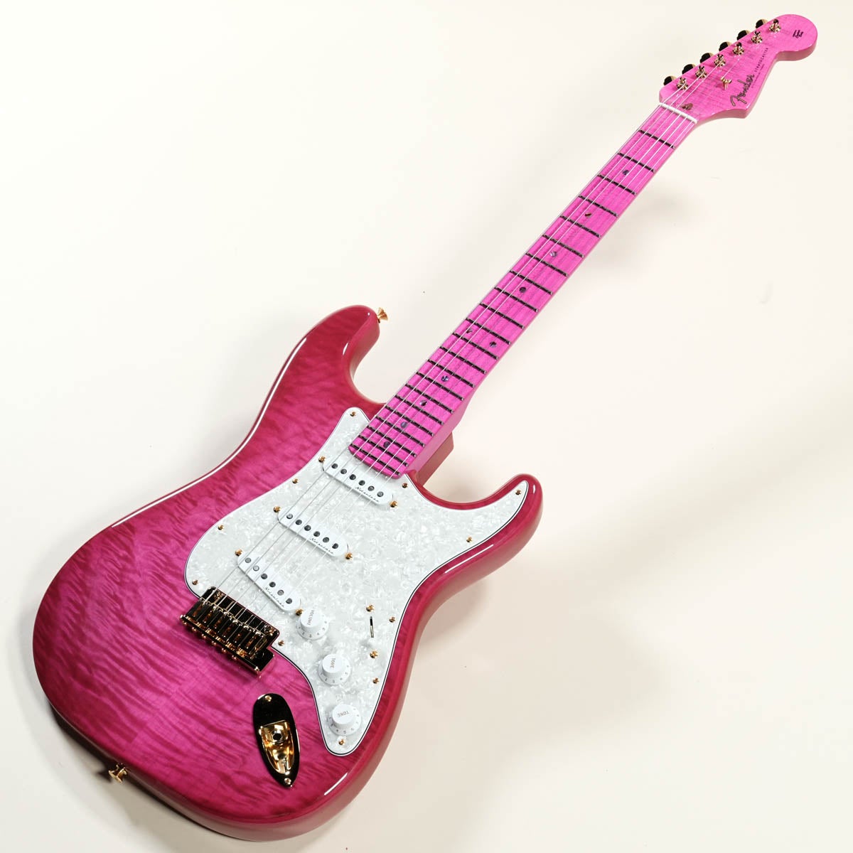 Fender Custom Shop / Master Built Custom Stratocaster 4A Flame Maple Top NOS Trans Pink by Kyle Mcmillin 【시부야 지점】[아울렛]《FCS 세일》 사진 2