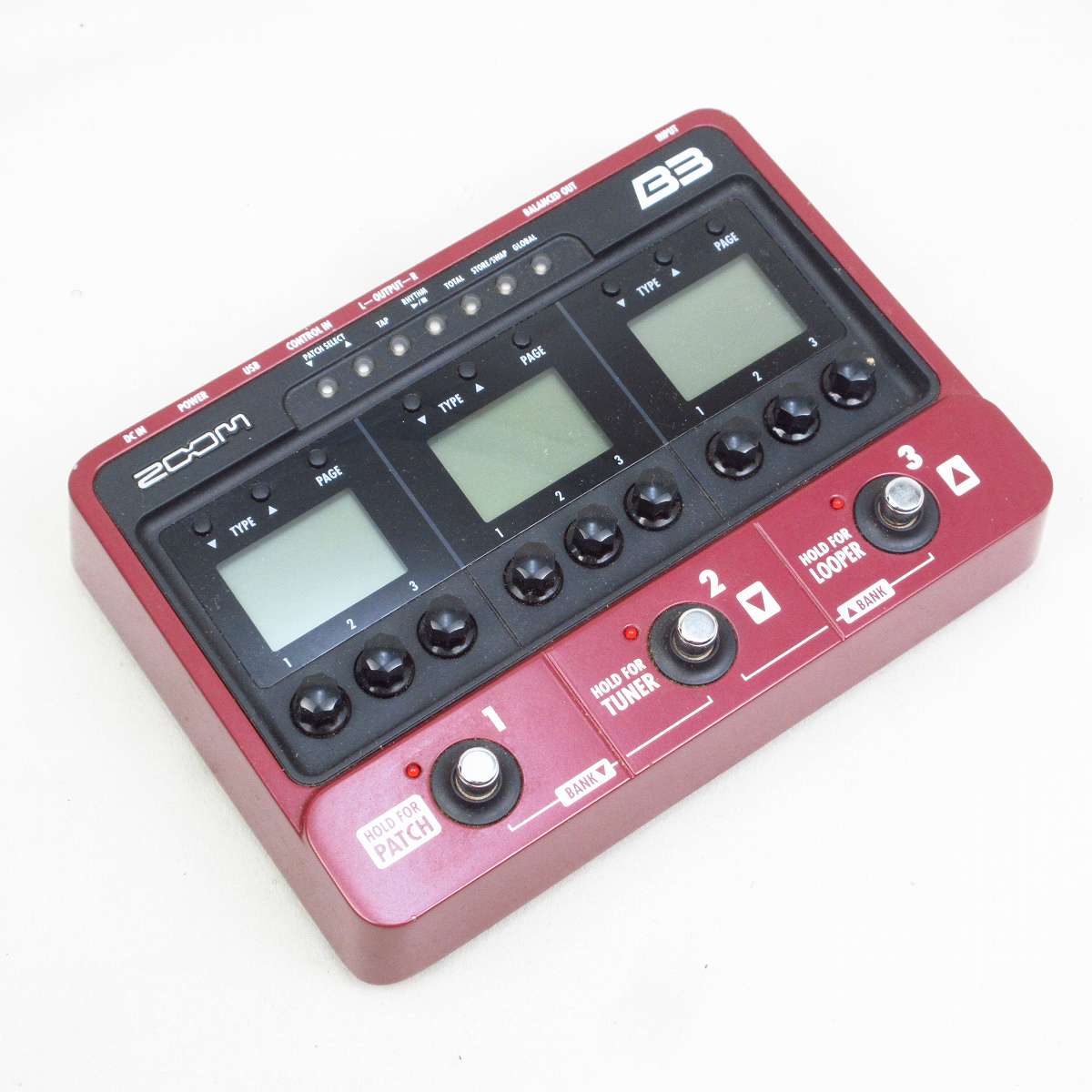 中古】ZOOM / B3 Bass Effects & Amp Simulator ベース用マルチ